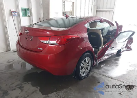 2012 Hyundai Elantra Limited (Ulsan Plant) z USA, uszkodzony, nr VIN KMHDH4AE8CU464528